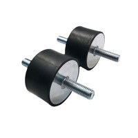 Service de traitement de coupe personnalisé de tampon d'installation d'isolement de vibration cylindrique en caoutchouc VV de haute qualité disponible