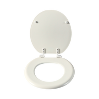 Siège de toilette durable, facile à installer, fermeture douce, dégagement rapide, robuste, ajustement universel pour la plupart des toilettes, accessoires de salle de bain