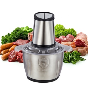 Picadora de Carne y Cortadora de Verduras Mini para Cocina Comercial, Picadora de Verduras para Ensaladas de 2L 3L, Procesador de Alimentos Eléctrico de Trabajo Ligero - Product Image 1