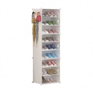 <span class=keywords><strong>Zapatero</strong></span> Moderno de Plástico PP y Tubo de Hierro, Elegante <span class=keywords><strong>Zapatero</strong></span> de 5 Niveles - Product Image 2