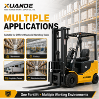 1-Tonnen-Lithium-Batterie-Elektrostapler für Lagerhaus-Materialhandhabung und Fabrik-Palettenbeladung