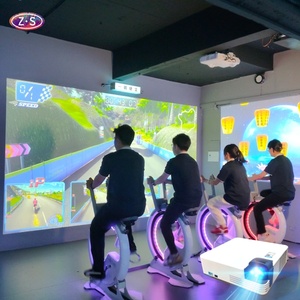 Vélo d'Appartement Intelligent avec Affichage Immersif et Modes Multijoueurs Dynamiques - Système de Cyclisme en Salle avec Projection AR - Modèle ZS-IP039012 - Product Image 3