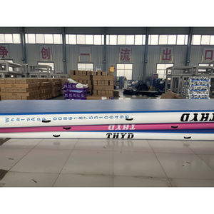 Tapis de gymnastique gonflables AirTracks en PVC personnalisés de 4 m, matériau DWF, sol <span class=keywords><strong>gonflable</strong></span>, tapis de gymnastique rythmique pour la gymnastique - Product Image 5