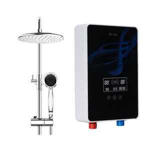 Le moins cher <span class=keywords><strong>prix</strong></span> montage mural bonne qualité geyser thermostat ABS plastique pour maison pour salle de bain <span class=keywords><strong>chauffe</strong></span>-<span class=keywords><strong>eau</strong></span> électrique sans réservoir - Product Image 1