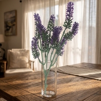MZ187030A Bunga Buatan Terlaris untuk Dekor Rumah 11 Dahan Lavender