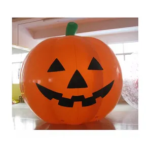 giant Advertising holiday Customized led light halloween decoracion inflable outdoor inflatable Pumpkin model balloon