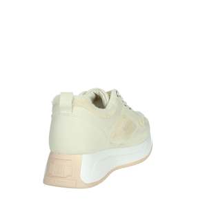 Sneakers pour femmes Laura Biagiotti, couleur beige, taille 38, chaussures épaisses - Product Image 3
