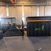 Collecteur de poussière à impulsions en acier au carbone à faible bruit pour le contrôle de la poussière en usine intérieure