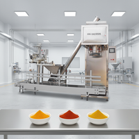 Machine automatique de remplissage et d'emballage de sachets de poudre pour l'emballage alimentaire, sacs en plastique, utilisation sur table