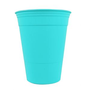 Gobelet de stade givré 16oz/500ml, personnalisable avec logo, pour bière et boissons, réutilisable pour fêtes et clubs, en plastique PP - Product Image 2