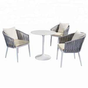 Al aire libre barato muebles de terraza jardín Balcón de mesa de café silla conjunto - Product Image 2