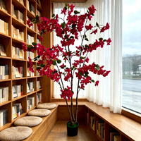 Nouvelles fleurs décoratives, couronnes et plantes artificielles en bougainvillier, arrangements floraux pour mariage
