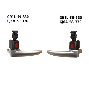 มือจับประตูมาสด้า GR1L-59-330 GR1L-58-330 สีเงินด้าน อะไหล่ตกแต่งภายใน GJ6A59330 - Product Image 4