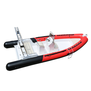 6.8m Rib-680 Dur T-Top Fibre De Verre Coque Gonflable Bateau De Pêche avec <span class=keywords><strong>Moteur</strong></span> Hors-Bord Hypalon Matériel Durable Dinghy - Product Image 2