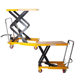 Small Mini Movable Lift Scissor Platform 2m 350kg 500kg <strong>Hydraulic</strong> <strong>Lifter</strong> <strong>Hand</strong> Manual Lift Table - Product Image 6
