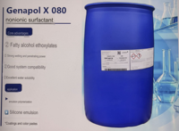 Genapol X-080 CAS 9043-30-5, matière première détergente liquide incolore de qualité industrielle