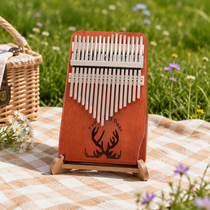 Mini <span class=keywords><strong>Kalimba</strong></span> à 17 touches, piano à pouce le plus vendu, idéal pour les cadeaux d'anniversaire des enfants - Product Image 4