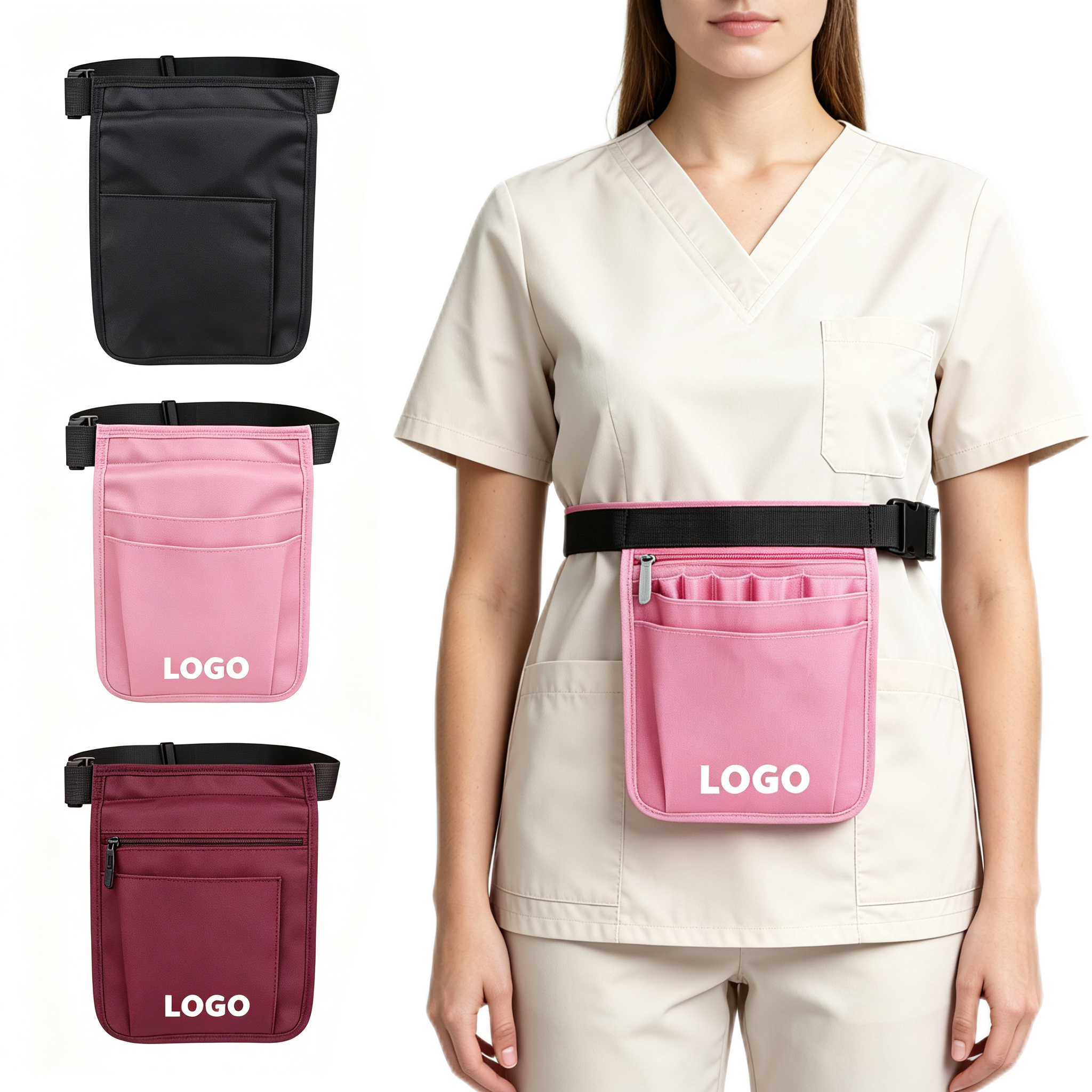 Portable Medical Belt Utility Kit Nurse Pocket