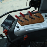 Tracteur agricole 4x4 de haute qualité, neuf, pas cher, de grande taille, avec chargeur frontal et tondeuse à disques, provenant de Chine, pour l'agriculture