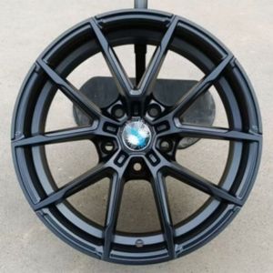 Cerchi Scomponibili a 5 Razze da 17 18 19 20 Pollici per BMW Serie 3 4 5 G20 G30 F30 M Sport, Nero Opaco Satinato, Cerchi Performance 5x112 5x120 - Product Image 4