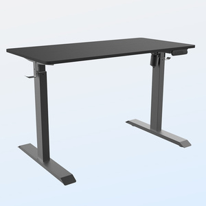 एकल मोटर इलेक्ट्रिक लिफ्टिंग 63 इंच ऊंचाई समायोज्य डेस्क - Product Image 1