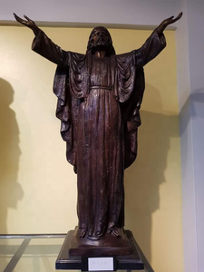 Escultura de la Virgen María Estrellada de Bronce, Medalla Milagrosa, Estatua de Nuestra Señora para Decoración Religiosa de Iglesia o Jardín - Product Image 5
