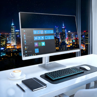Computadora todo en uno de 21.5 y 23.8 pulgadas con pantalla táctil IPS, computadora de escritorio AIO con procesador i5, i7 o i9, 16 GB de RAM, 512 GB de SSD, ideal para oficina y escuela.