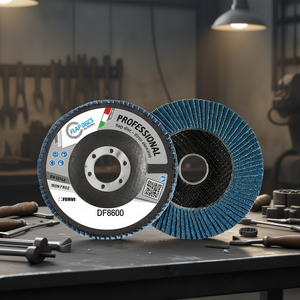 Disque à lamelles professionnel Fervi 125 mm, meule sans fer - Product Image 2