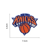 Écussons brodés thermocollants ou à coudre des équipes de basket-ball américaines NBA, badges pour vêtements, chapeaux, sacs, décoration DIY