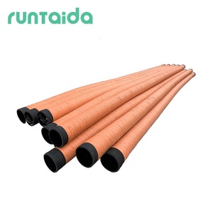 <span class=keywords><strong>8</strong></span> дюймов, 14 дюймов, большой диаметр, совместный разгрузочный грунт, всасывающий резиновый шланг с фланцем - Product Image 1