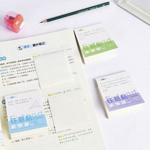 Multi-Color Self-Adhesive Expansion <b>Stickers</b> Foldable Memo Pads for Students-Quick-Drying Record Memos & Make Plans - Product Image 2