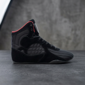 Chaussures de boxe en cuir de qualité supérieure pour hommes Emiko Industry, à lacets, respirantes, légères, résistantes aux chocs, flexibles, adhérence par tous les temps - Product Image 2