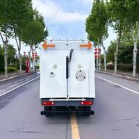 Balayeuse routière professionnelle avec large champ de vision, mini balayeuse de voirie pour camion de voirie