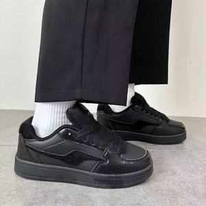 Zapatos Deportivos Casuales de Moda para Hombre, Invierno, Estilo Skate, Forro de Algodón, Parte Superior de PU, Suela de Goma, Venta Directa - Product Image 3