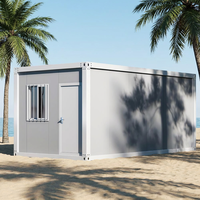 Maison préfabriquée écologique, design détachable, taille personnalisée, structure en acier pour camping extérieur, maison conteneur détachable