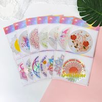PVC 3D Arco Iris Sun Catcher pegatinas de pared gato oso nave espacial planeta Suncatcher autoadhesivo ventana pegatinas habitación decoración del hogar