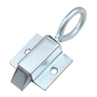 Hot Drop Shipping S08 fenêtre porte sécurité anneau de traction en alliage de Zinc ressort rebond porte boulon loquet serrure panneau serrure nom