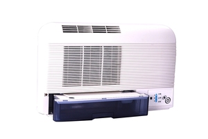 DR Compressor Dehumidifier PP Pre-Filter Charcoal Filter 2.1L Water Tank Auto Stop Slim Dehumidifier <b>Timer</b> Remote - Product Image 3