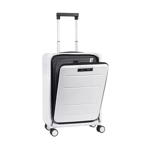 Worthfind High Quality Collapsible Folding Luggage Hardshell Hard Trolley Suitcase With Secret Compartment