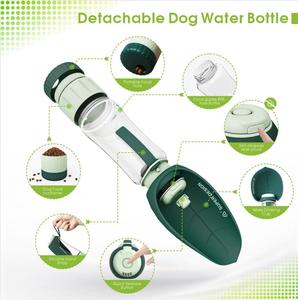 Meilleures ventes en gros : Distributeur d'eau et de nourriture 2-en-1 pour animaux de compagnie – Bouteilles portables pliables et écologiques pour chiens - Product Image 4