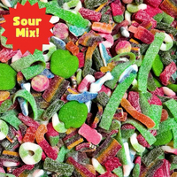 Custom Wholesale Gummy Candy Mix Sweet Sour Candy Halal Gelatin Gummy Candy