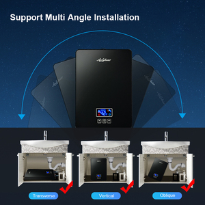 Chauffe-eau électrique <span class=keywords><strong>sans</strong></span> réservoir 8000W pour salle de bain d'hôtel intelligent, <span class=keywords><strong>chauffage</strong></span> électrique multifonctionnel - Product Image 2