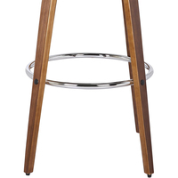 Chaise de bar haute en métal de style nordique, en cuir de luxe, moderne et abordable, pour la maison et la cuisine, tabouret de bar pour table de bar
