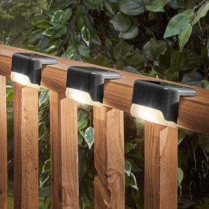 Luces Solares LED para Escalones, Resistentes al Agua IP44, Funcionan con Batería, Sensor de Luz, Decorativas para Jardín, Paisaje y Paredes Exteriores - Product Image 2