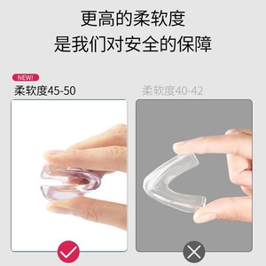Protectores de Esquinas de Silicona Xianying para Ventanas, Protección Anticolisión de Cobertura Total - Product Image 4
