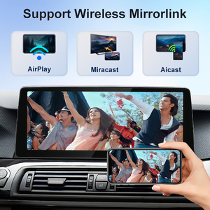 STWEI 2026 Nueva Pantalla Delgada con Sistema Linux de 12.8 Pulgadas y Resolución 2400X900 para BMW Serie 5 F10 F11, Reproductor Automotriz Inalámbrico CarPlay KSW - Product Image 6