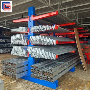Corrosion Protection Steel Customized Multi Level Warehouse Storage Rack Heavy Duty Cantilever Racks