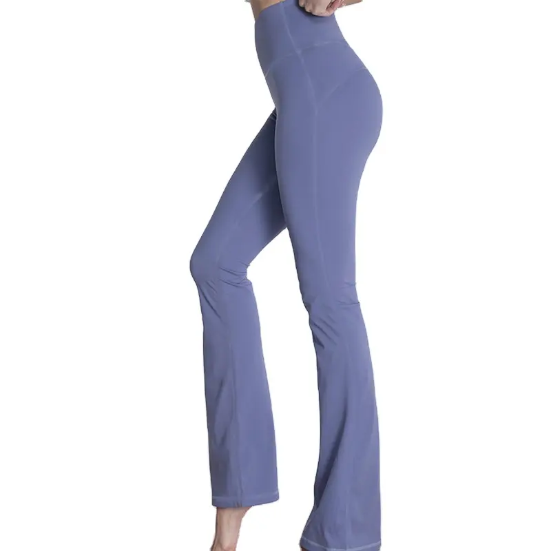 2023 Premium Flareกางเกงโยคะผู้หญิงกางเกงไนลอนTightsกางเกงเลกกิ้งโยคะกางเกงก้นเพิ่มเลกกิ้ง