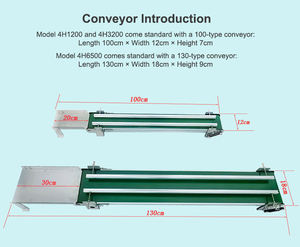 Bomba Peristáltica 4H1200 de 4 Cabezales, Máquina Automática de Llenado de Perfume y Tinta con Línea Transportadora - Product Image 5