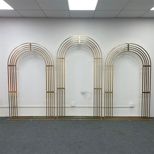 Đám cưới sắt nền kim loại khung nền đám cưới nền trang trí đám cưới - Product Image 4